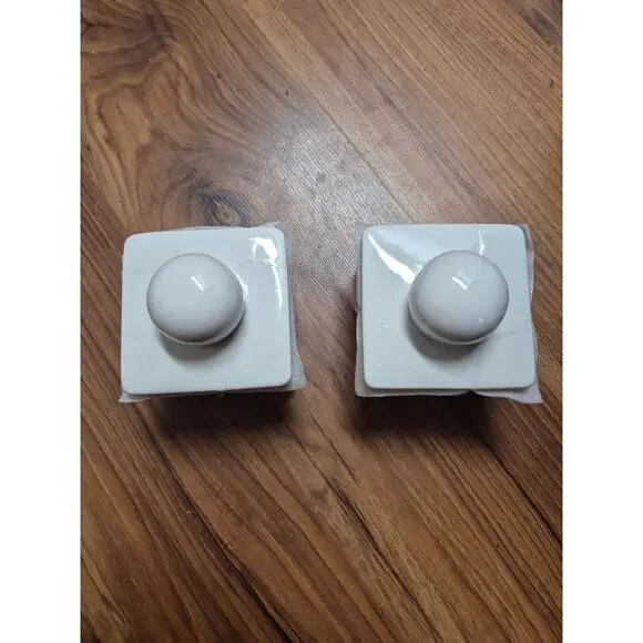 2 Decorative Cannisters Cream - Bullseye's Playground™ s2 - Picture 4 of 5